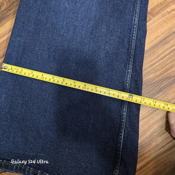 WRANGLER HIGH RIDE Classic Blue Wide-Leg Jeans - Picture 4 of 9